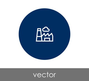 Fabrika simgesini işaret