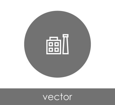 Fabrika simgesini işaret