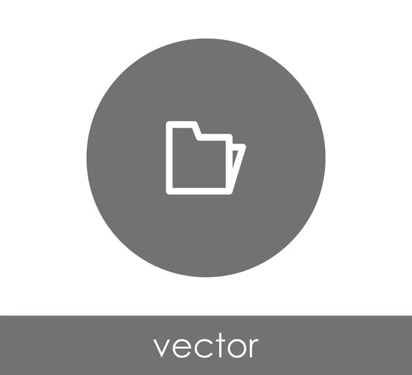Круглая иконка — стоковый вектор