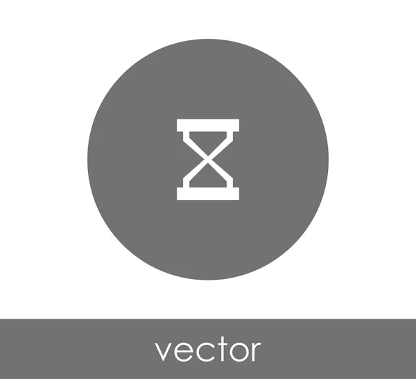 Illustrazione icona a clessidra — Vettoriale Stock