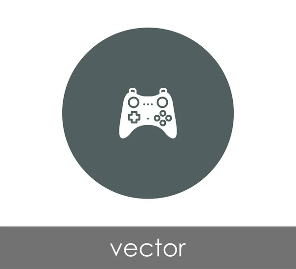 Εικονίδιο joystick κύκλο — Διανυσματικό Αρχείο