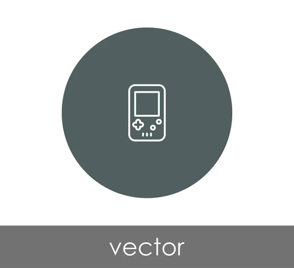 Icône cercle joystick — Image vectorielle