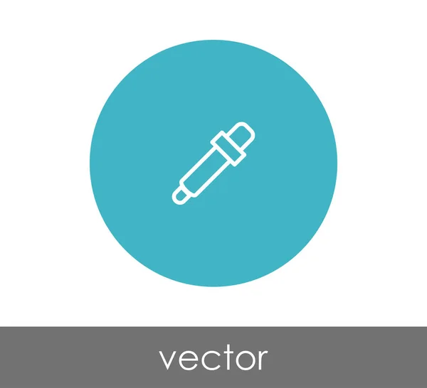Ikona rozevíracího řádku — Stockový vektor