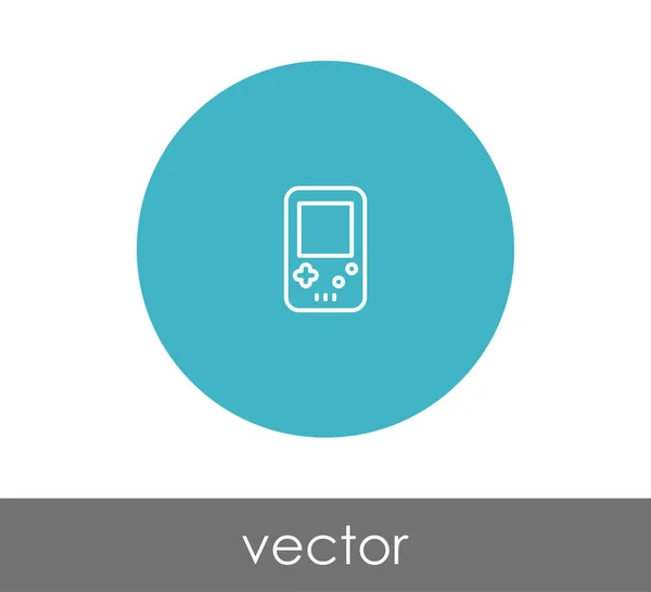 Joystick círculo icono — Vector de stock