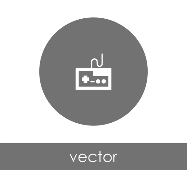 Joystick círculo icono — Vector de stock