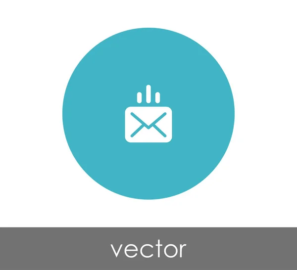 Дохід електронної пошти значок — стоковий вектор