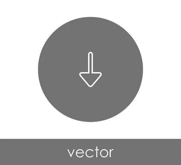 Descargar icono de flecha — Vector de stock