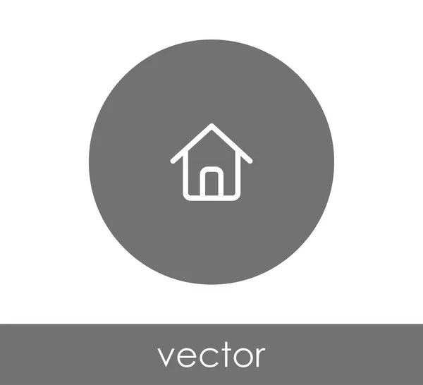 Homepage-Ikone — Stockvektor