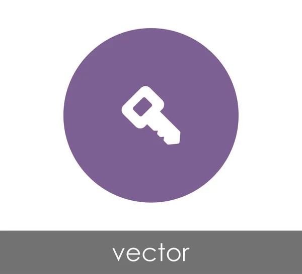 Key icon  illustration — Stock Vector