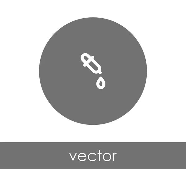 Значок Dropper line — стоковый вектор