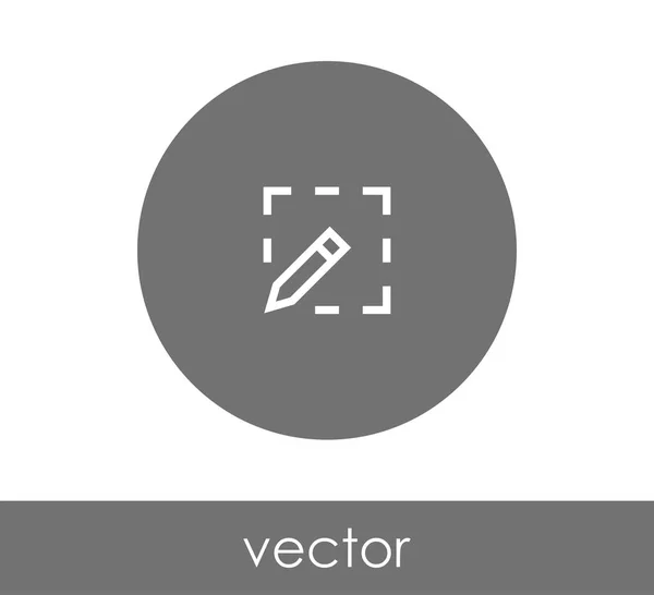 Upravit ikonu koncepce — Stockový vektor