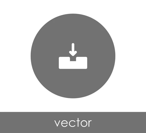 Gestaltung des Archivsymbols — Stockvektor