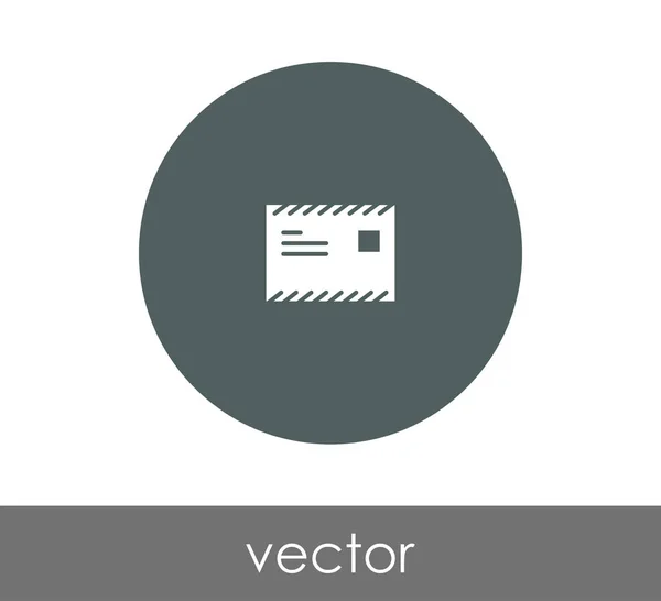 Ilustración de icono de sobre — Vector de stock