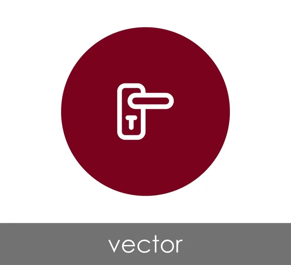 Doorknob web icon — Stock Vector