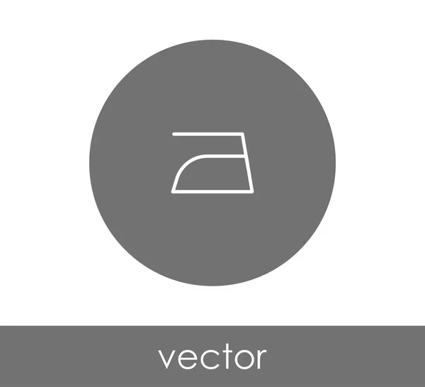 Design dell'icona in ferro — Vettoriale Stock