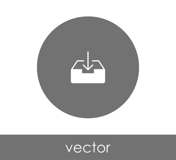 Design dell'icona dell'archivio — Vettoriale Stock