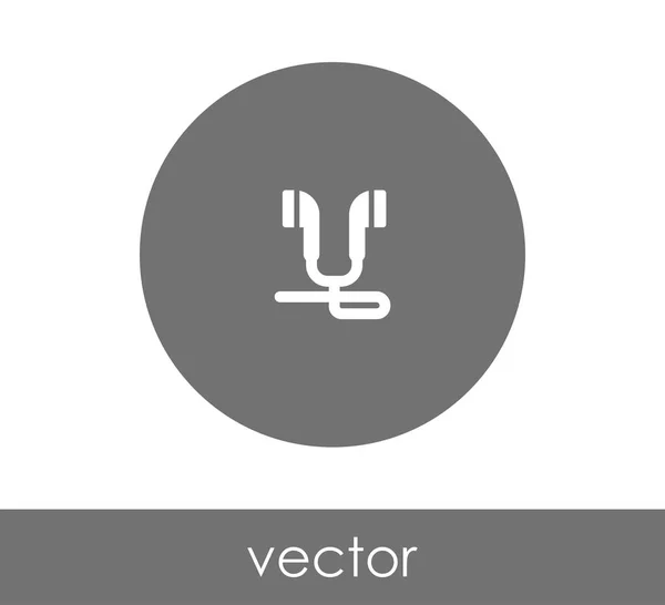 Иконка наушников — стоковый вектор
