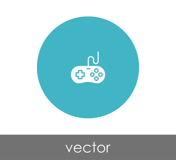 Icône cercle joystick — Image vectorielle