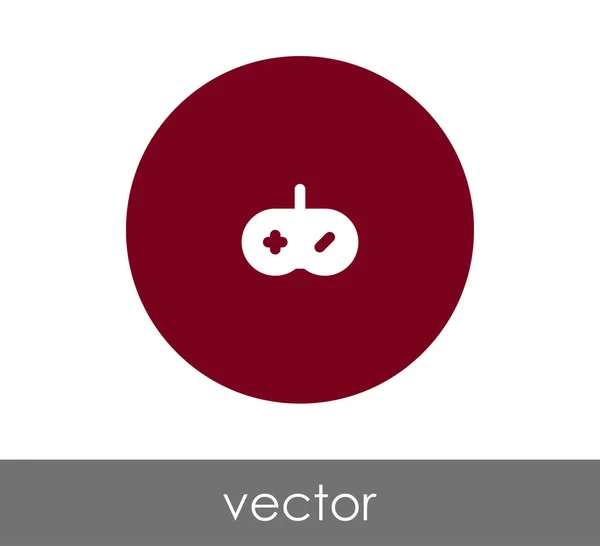 Joystick círculo icono — Vector de stock