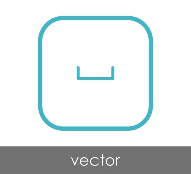 Arşiv simgesi illüstrasyon tasarımı