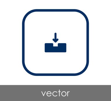 vektör çizim tasarım Arşiv simgesinin