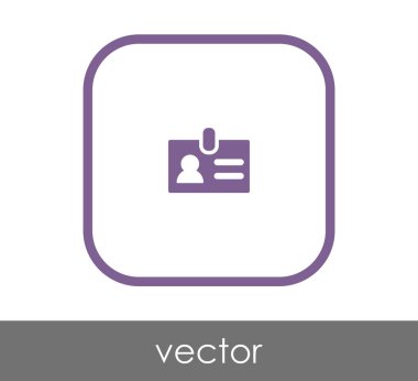 kimlik kartı simgesi