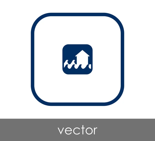 Inicio icono web — Vector de stock