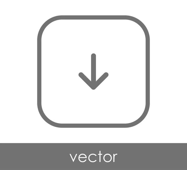 Signo de icono de flecha — Vector de stock