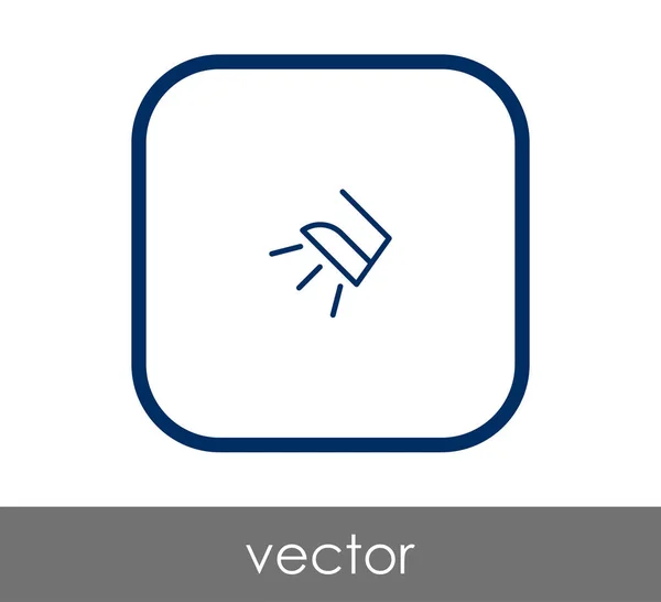 Design de ícone de ferro — Vetor de Stock