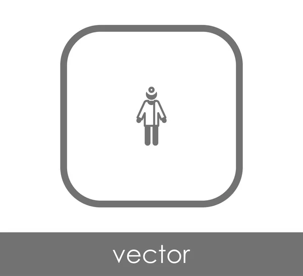Læge web ikon – Stock-vektor