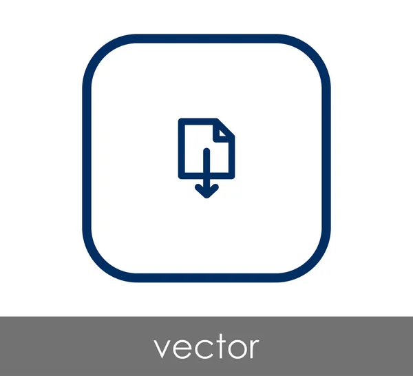 Pijl pictogram teken — Stockvector