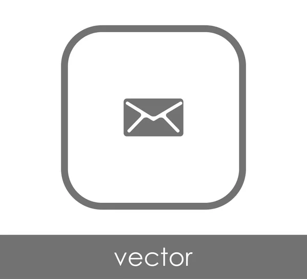 Envelope Icon Web Design Applications — Stock Vector