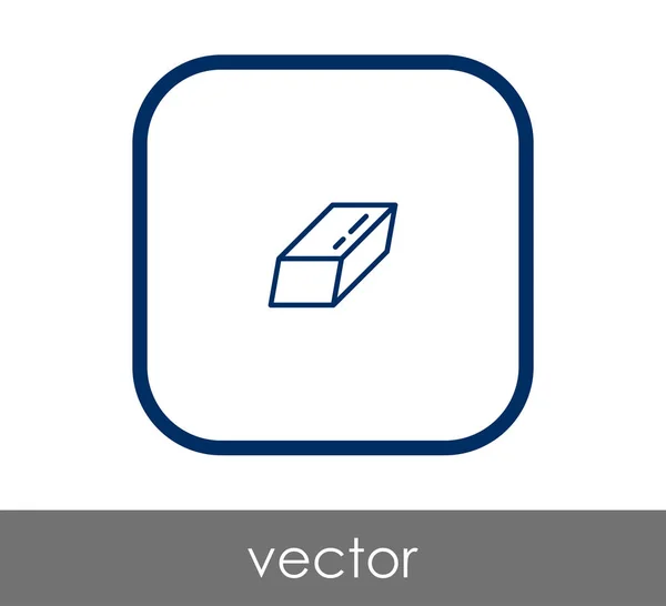 Eraser icon — Stock Vector