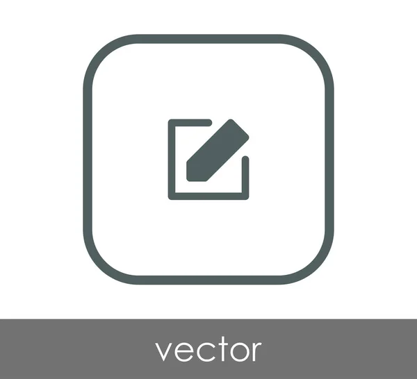 Vektorové Ilustrace Design Upravit Koncept Ikonu — Stockový vektor