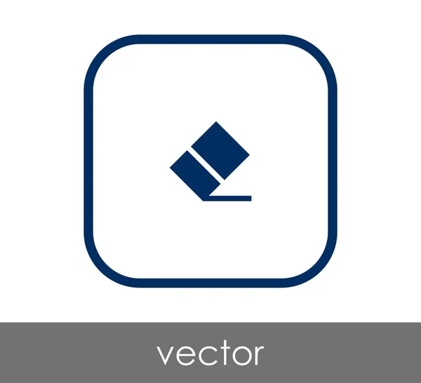 Icono de borrador — Vector de stock