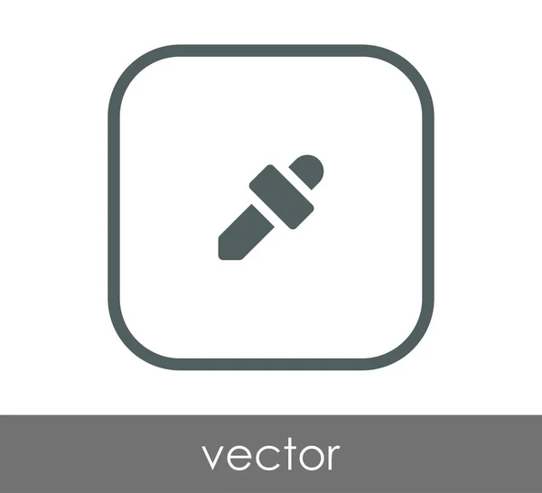 Dropper Ikon Vektor Illustration — Stock vektor
