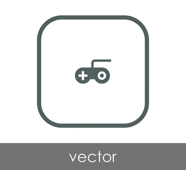 Joystick ploché ikony — Stockový vektor