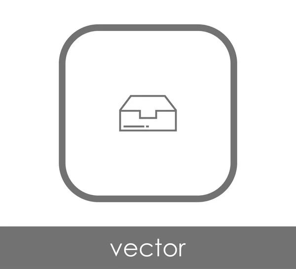 Vektor illustration design af arkiv ikon – Stock-vektor