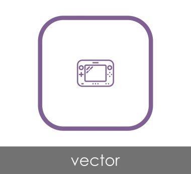  oyun çubuğu simgesini illüstrasyon tasarımı