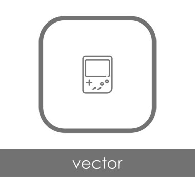  oyun çubuğu simgesini illüstrasyon tasarımı