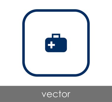 İlk yardım çantası simgesi