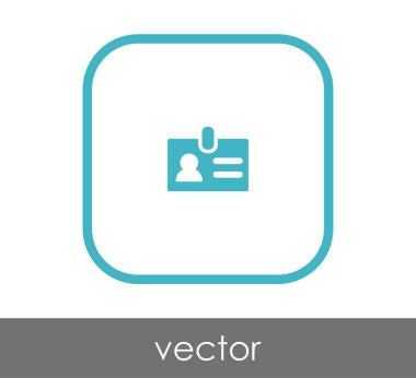 kimlik kartı simgesi