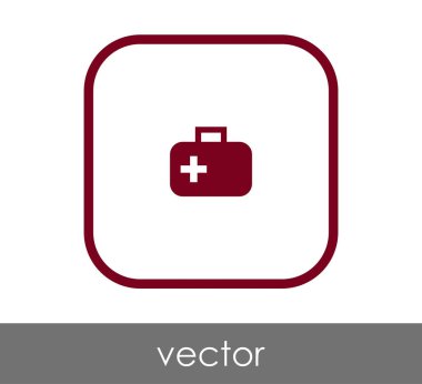 İlk yardım çantası simgesi