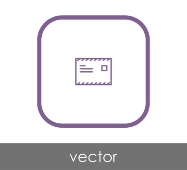  zarf simgesi illüstrasyon tasarımı