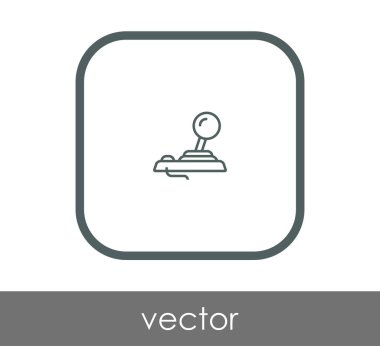  oyun çubuğu simgesini illüstrasyon tasarımı