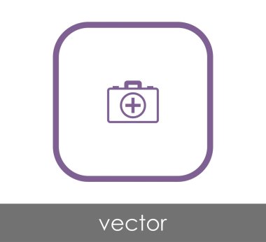 İlk yardım çantası simgesi