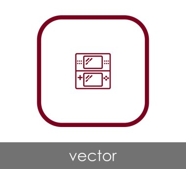  oyun çubuğu simgesini illüstrasyon tasarımı