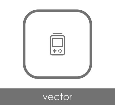  oyun çubuğu simgesini illüstrasyon tasarımı