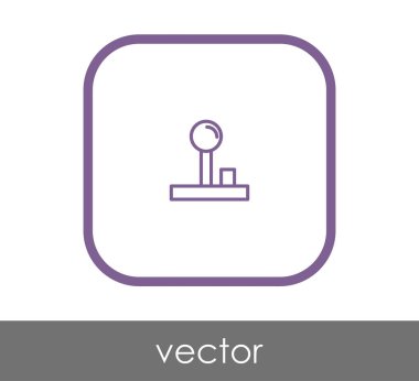  oyun çubuğu simgesini illüstrasyon tasarımı