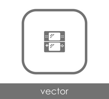  oyun çubuğu simgesini illüstrasyon tasarımı